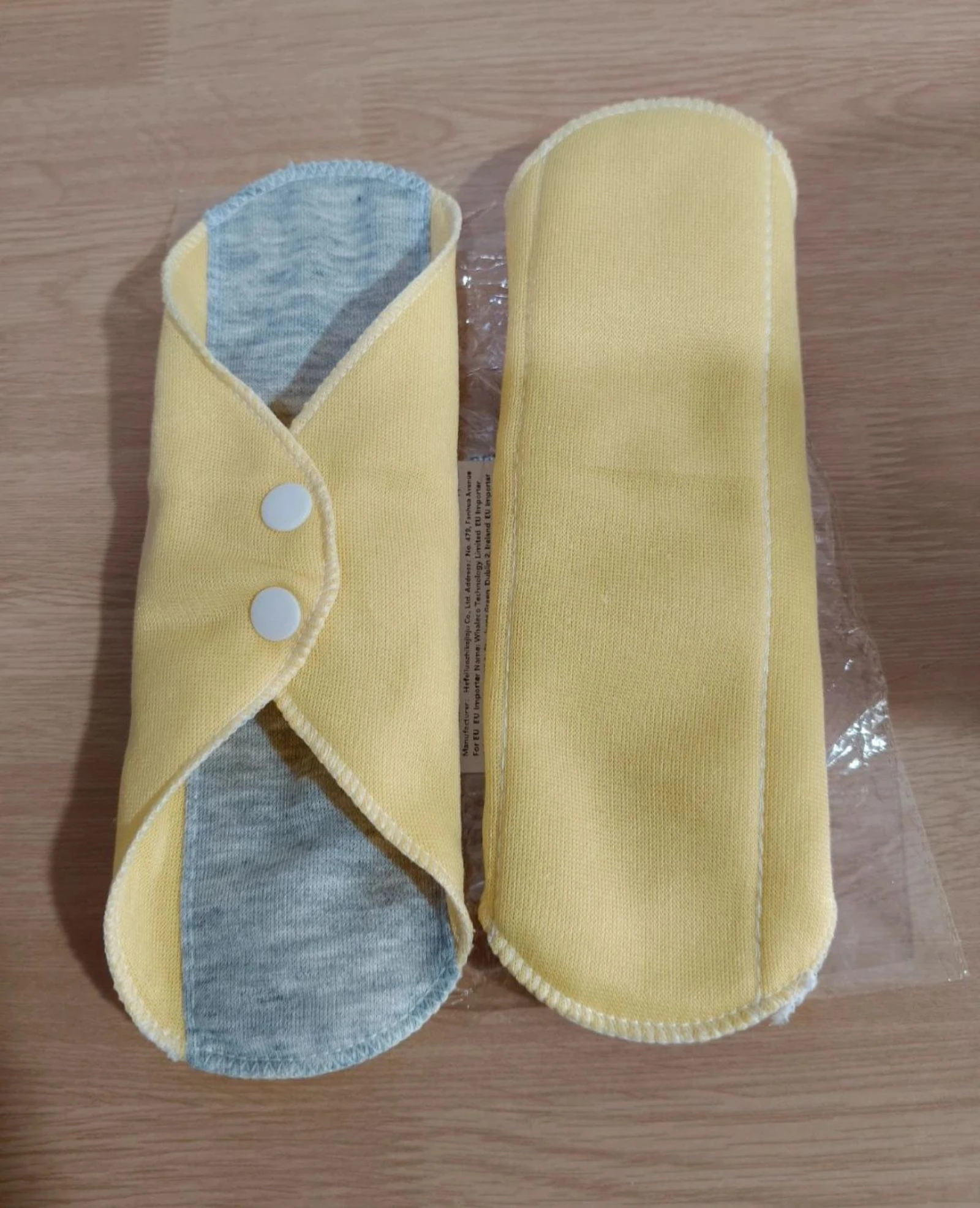 2 reusable fabric panty liners protectors, New – photo 2